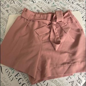 Rose colored dress short